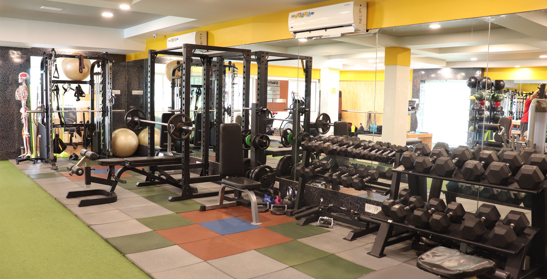 gravity fitness studio interior