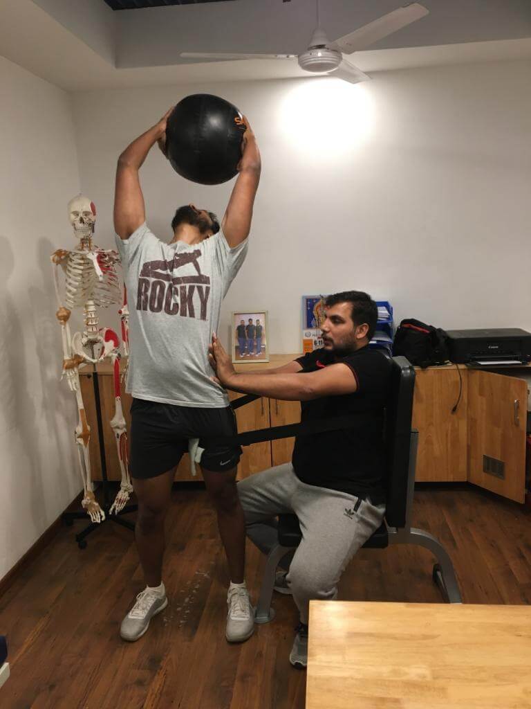 rehabilitation process for back pain